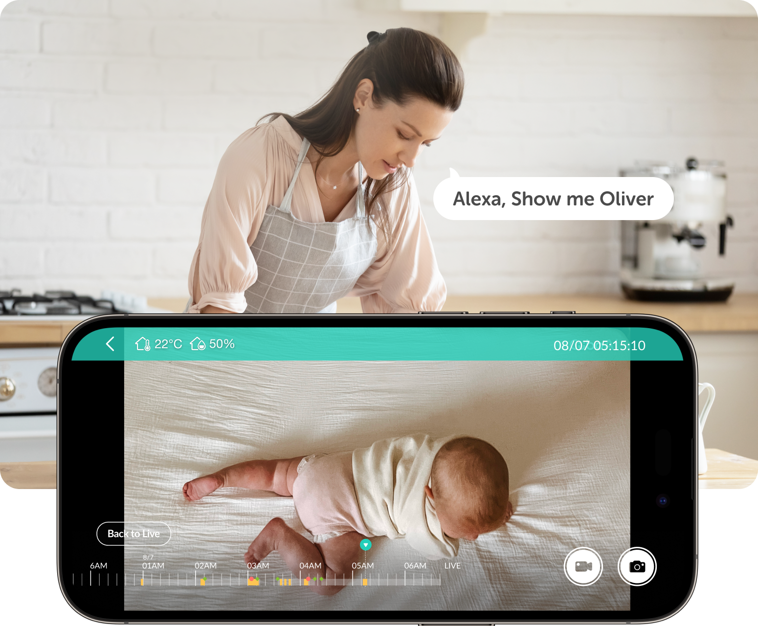 Baby monitor hot sale app uk